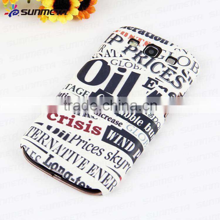 Sunmeta wholesale 3D sublimation phone case, blank sublimation phone
