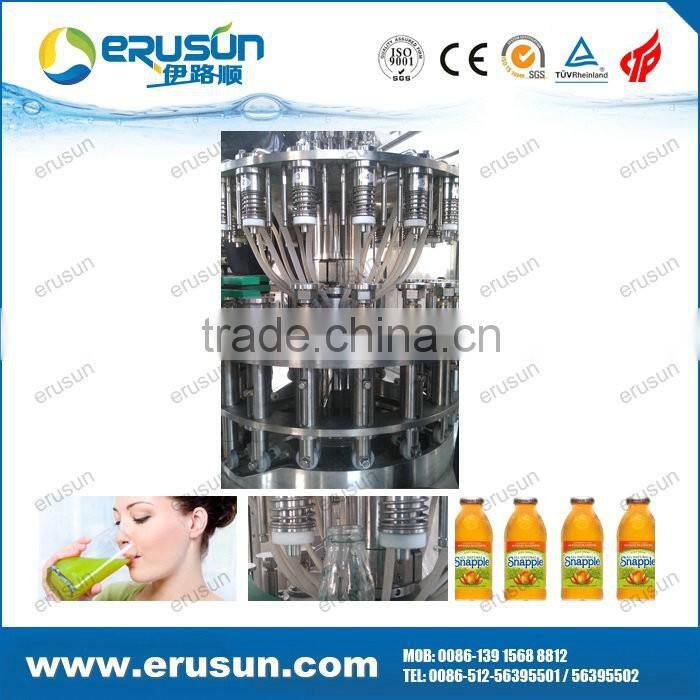 Automatic Juice Glass Bottle Filling Machine