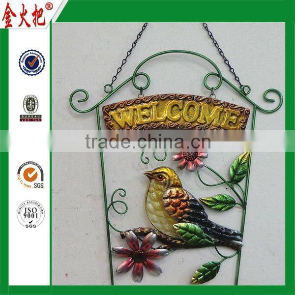 Hot Sell Delicate Multicolor bird home art wall decoration