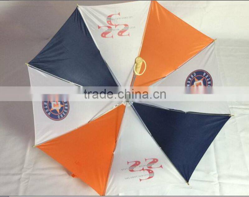 2016 year hot sale straight umbrella with wooden handle