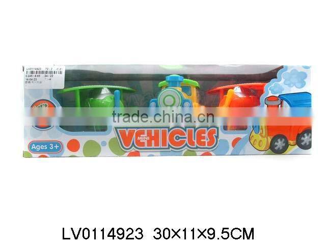 Wholesale plastic lovely friction car toys cartoon model car