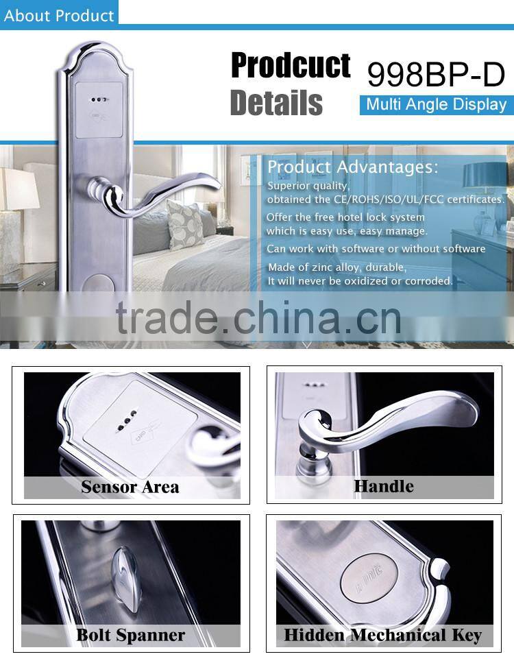 new design digital hotel lock with rfid lock system