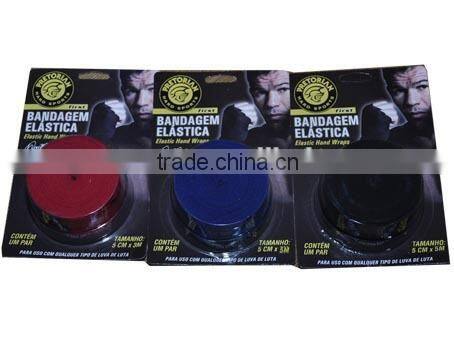 Thai bandage MMA fighting bandages, boxing bandage, mma sandbagged gloves 5M / black / red / blue