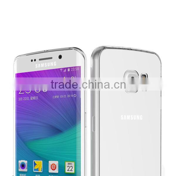 Silicone TPU & Hard plastic combo high impact shield phone case cover for Samsung galaxy S6