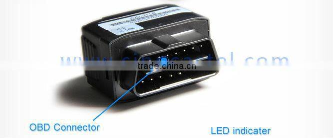 Real-Time monitoring of GPS Tracking System, Bluetooth OBD Diagnostic