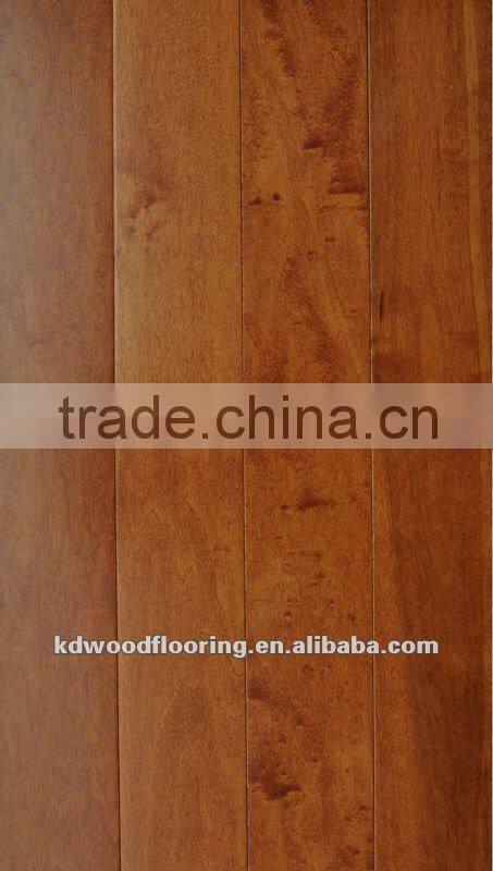 Pre finished Maple natural wood parquet
