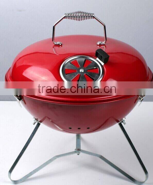 Powder Coated Finishing Indoor 14inch kettle Charcoal BBQ Grill