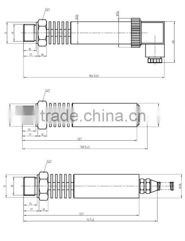 with cooling tube pressure sensor for industrial area