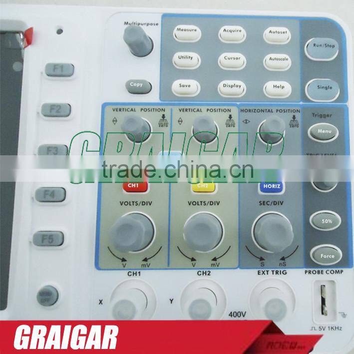 OWON digital storage oscilloscope SDS8202 200MHz 2GS/s 2channel, 10M deep memory