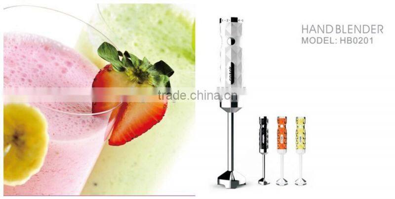Kitchen Appliance Diamond Design Hand Blender/Hand held Blender/Stick blender