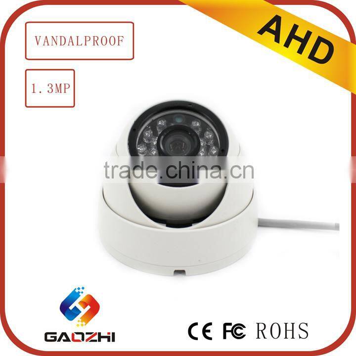 1.3MP IP66 IR LED 700TVL AHD Dome Camera