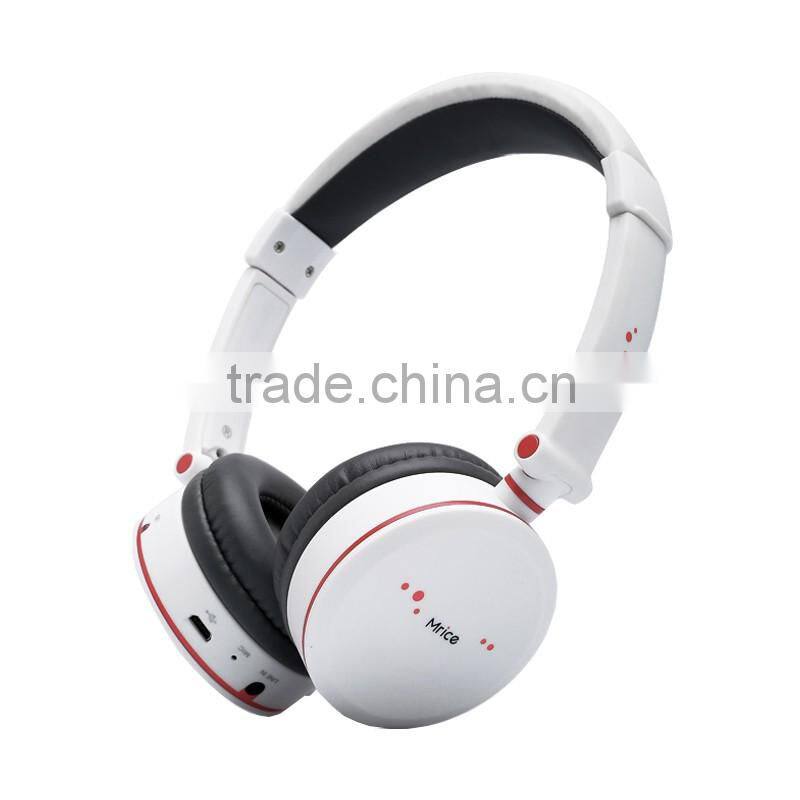 Mrice 880 High Performance Bluetooth Headphones with rich colors Headset for smartphone wireless headphones