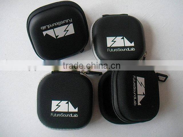 Wholesale small eva headphone case and headphone package made by eva