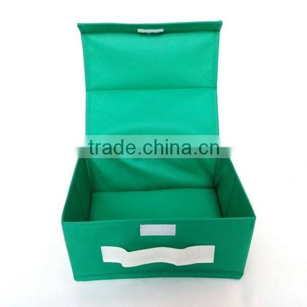 foldable non woven makeup container storage boxes