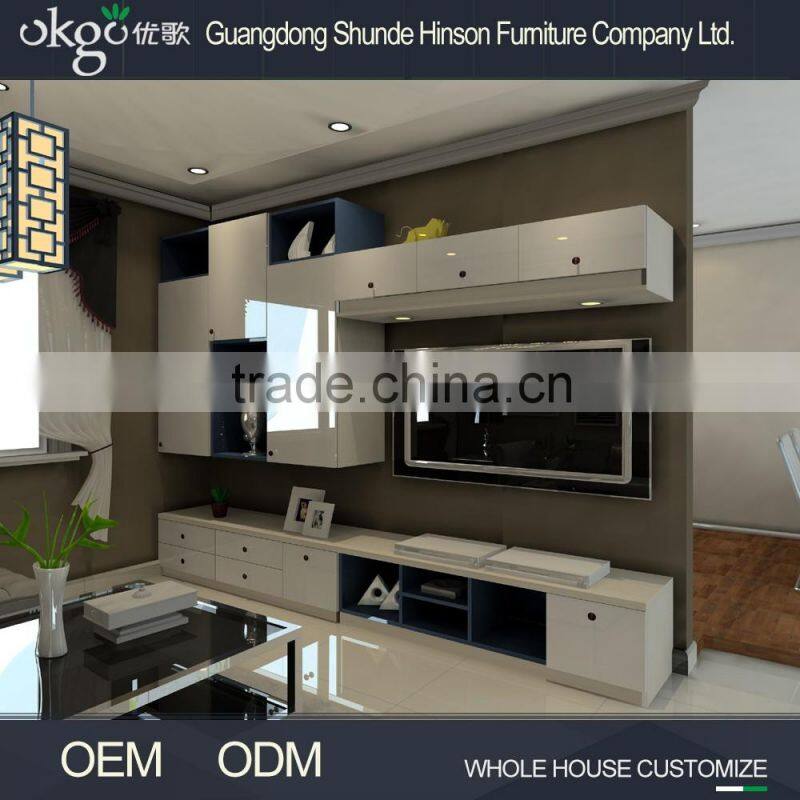 Home modern wall tv stand tv cabinet