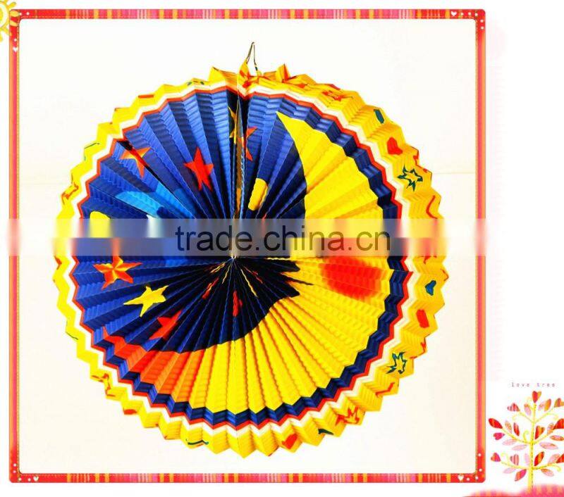 V shape paper lanterns