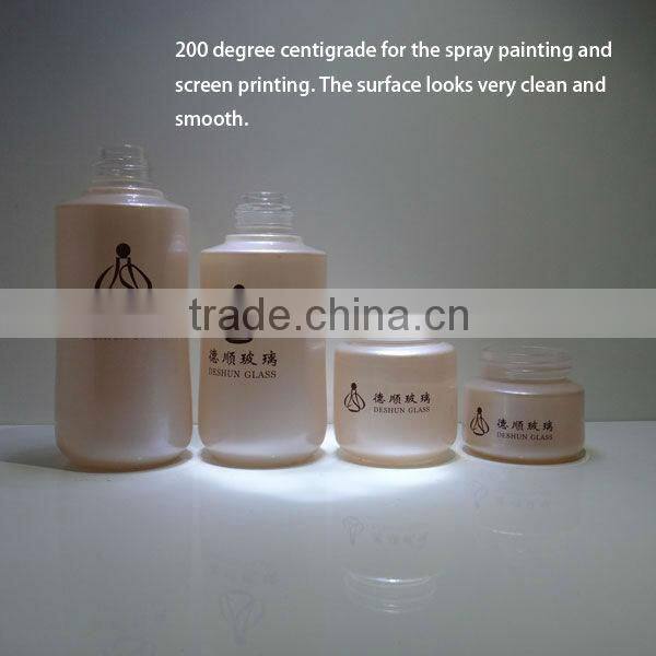 beautiful glass cosmetic bottles