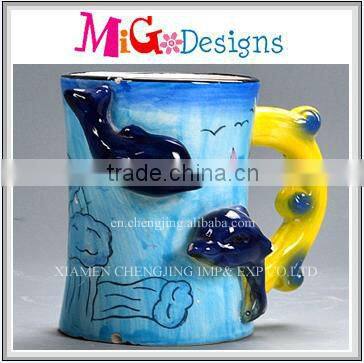 fashion design OEM design welcome thin porcelain mug