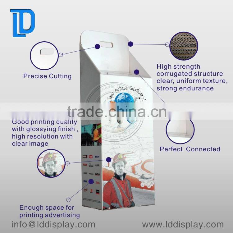 Dump Bin Display , Cardboard Bins Stand, Corrugated Cardboard Display Stand