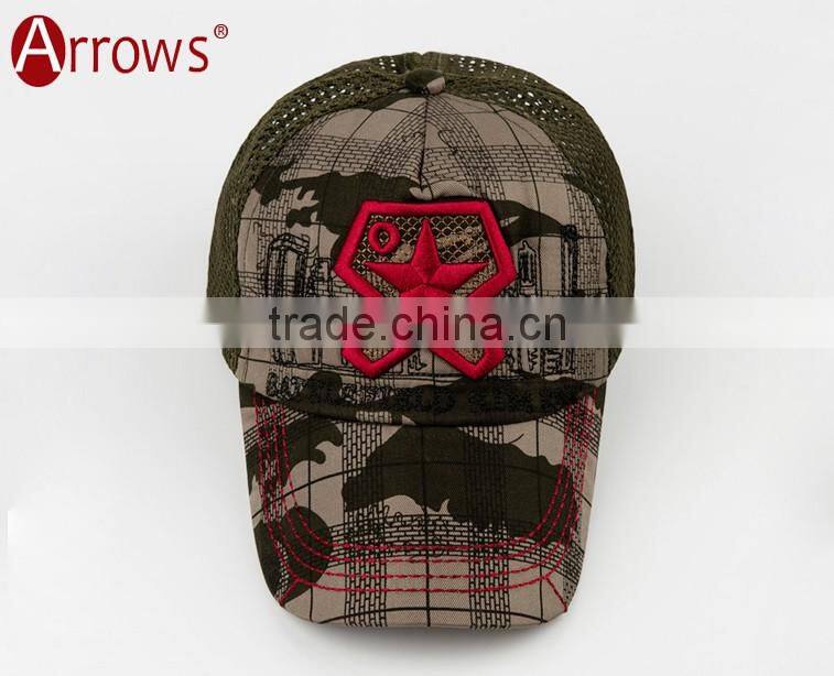 European Style Baseball Caps for Kids/ Military Hero Children Sports Hats