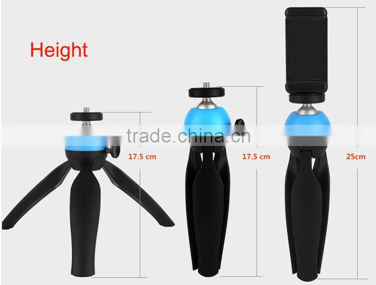 2016 new fashion type plastic mini tripod for christmas