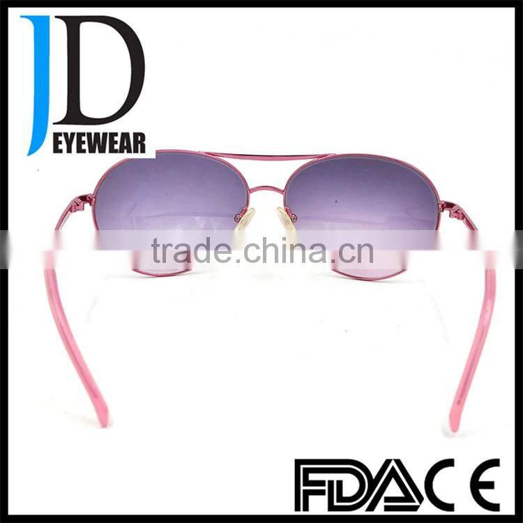 Cool and fashion style uv 400 metal sunglasses.