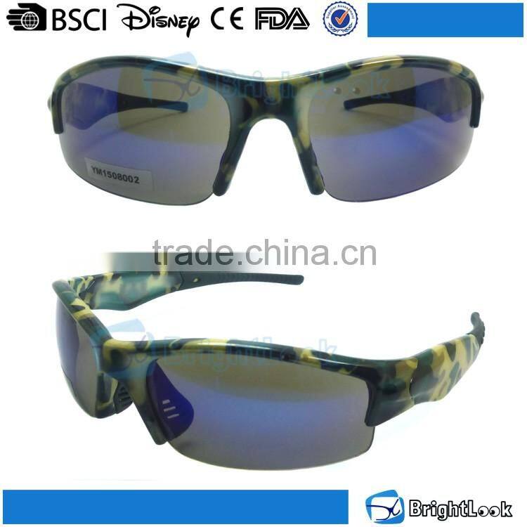 Specialized fashion designer floating baseball/bicycle shape novelty fogskin sport mirror goggle sunglasses