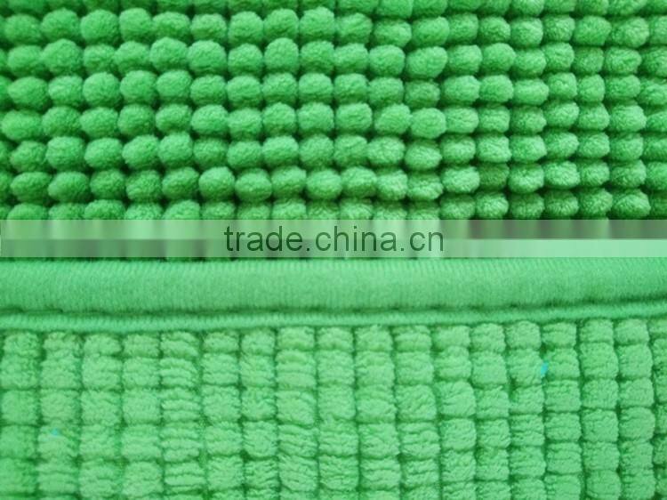home textile tufted sebs back chenille mat