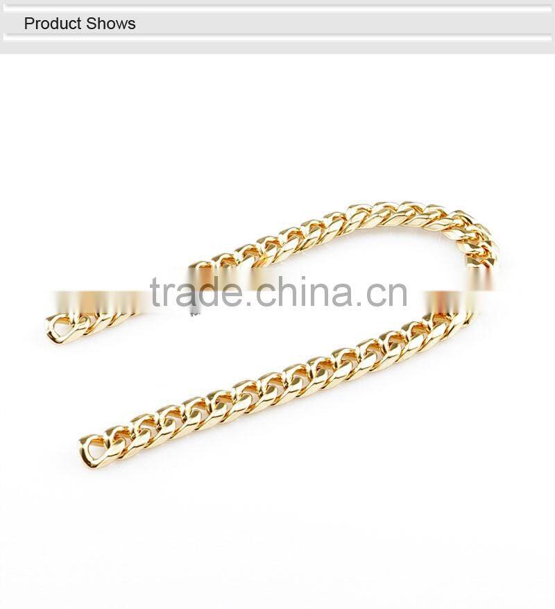 New Long Metal Gold Chains For Handbag Shoulder Strap
