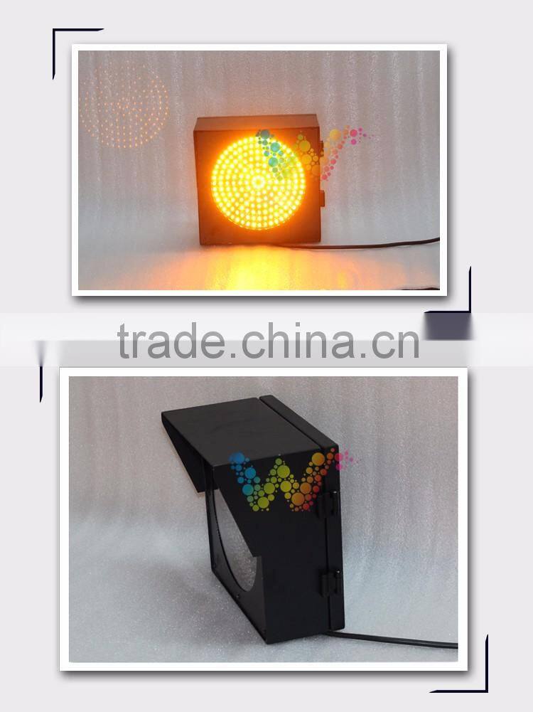 High brightness toll station warning light 200mm yellow traffic light blinker