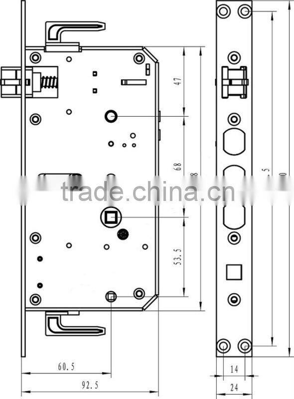 digital pin code lock password lock card door lock