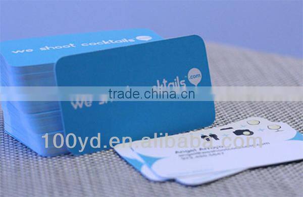 Art paper kraft business cards 250gsm visiting card models