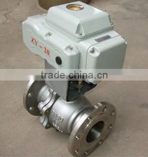 4 inch electrical carbon steel flanged ball valve