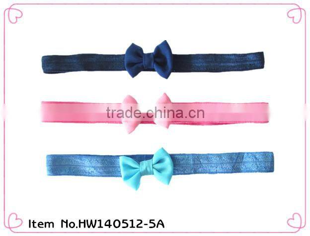 baby soft elastic bow headbands accessories