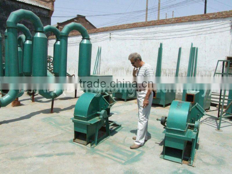 Newly Developed Sawdust Crusher for Charcoal Making