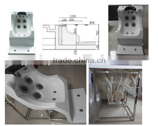 swimming pool massage chair and spa massage bed