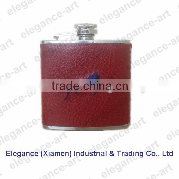 5oz New Leather Wrapped Flask at Cheaper Price