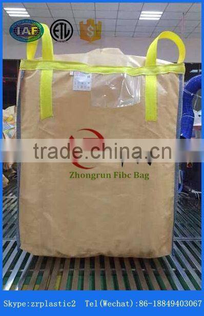 Bulk Bags/Big Bag/Jumbo bags/fibc Top full open, color choosen,UV treated