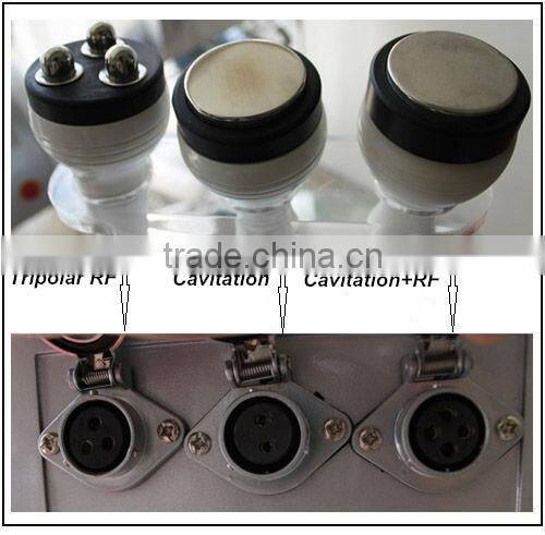 3 in 1 Tripolar RF ultrasonic liposuction cavitation machine for sale