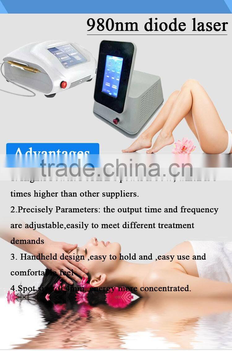 Spider vein removal 980nm laser / Vascular removal /Blood vessel removal 980nm VR3 980nm medical diode laser