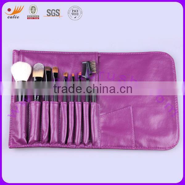 Wholesale 9pcs private label makeup brush sets