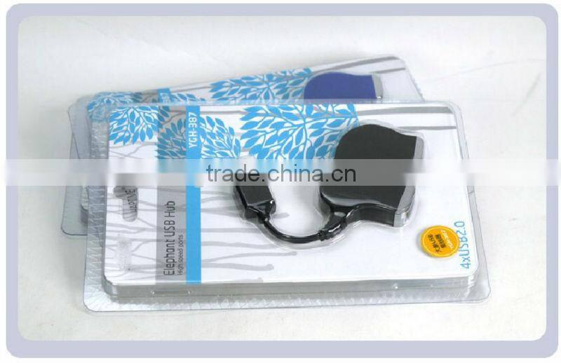 Novelty elephant USB hub/cute animal usb hubs/4ports 2.0,cheap promotional gift