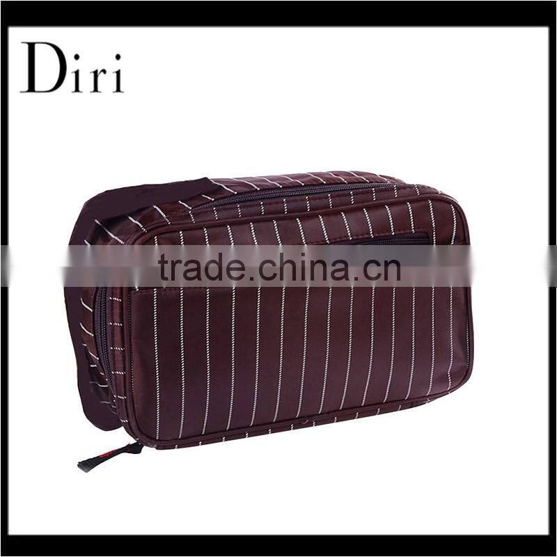Waterproof wholesale canvas cosmetic bag toiletry kits