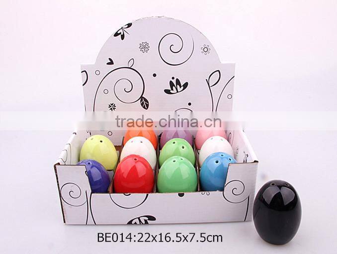 ceramic egg jar set with display box