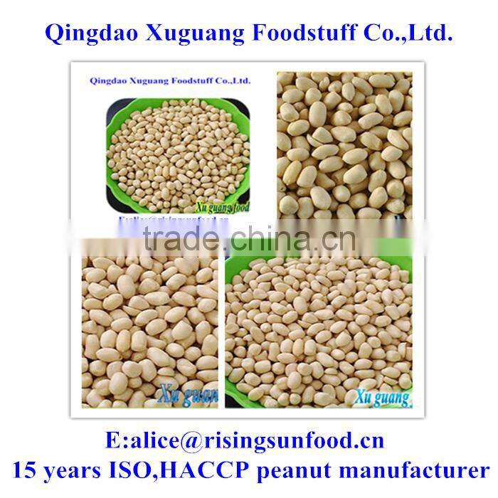 Chinese new crop blanched peanut kernel wholesale