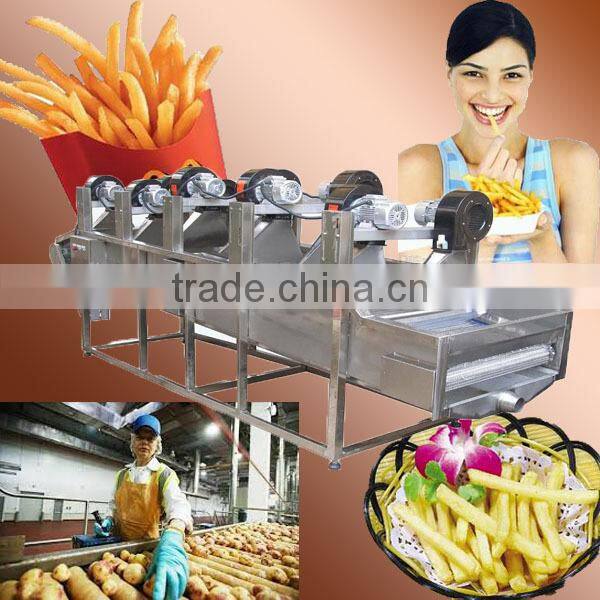 2014 stainless steel automatic commercial potato chips fryer machine