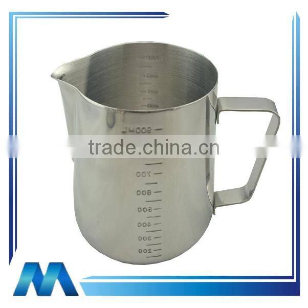 high quality 12oz 16oz 20oz 24oz 32oz stainless steel measuring milk cup