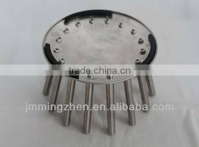 Stainless steel wire fruit basket, bread basket,wooden fruit basket