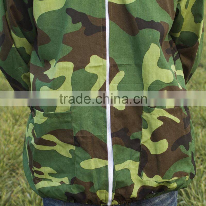 100% Cotton White Bee Suit / Camouflage Bee Suit