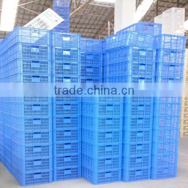 factory sell colorful plastic basket, plastic fruit basket, large plastic basket